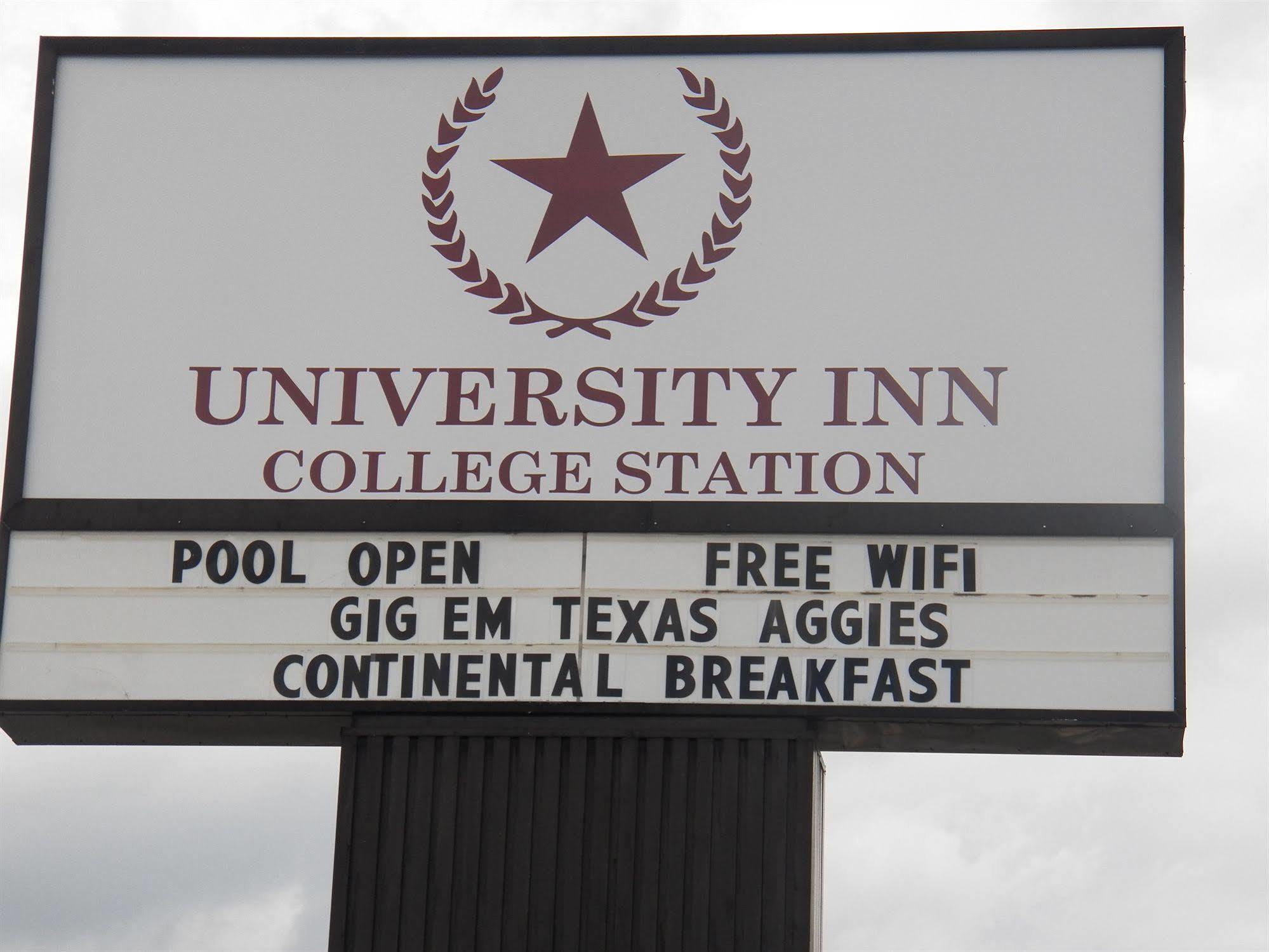 University Inn Bryan Exterior photo